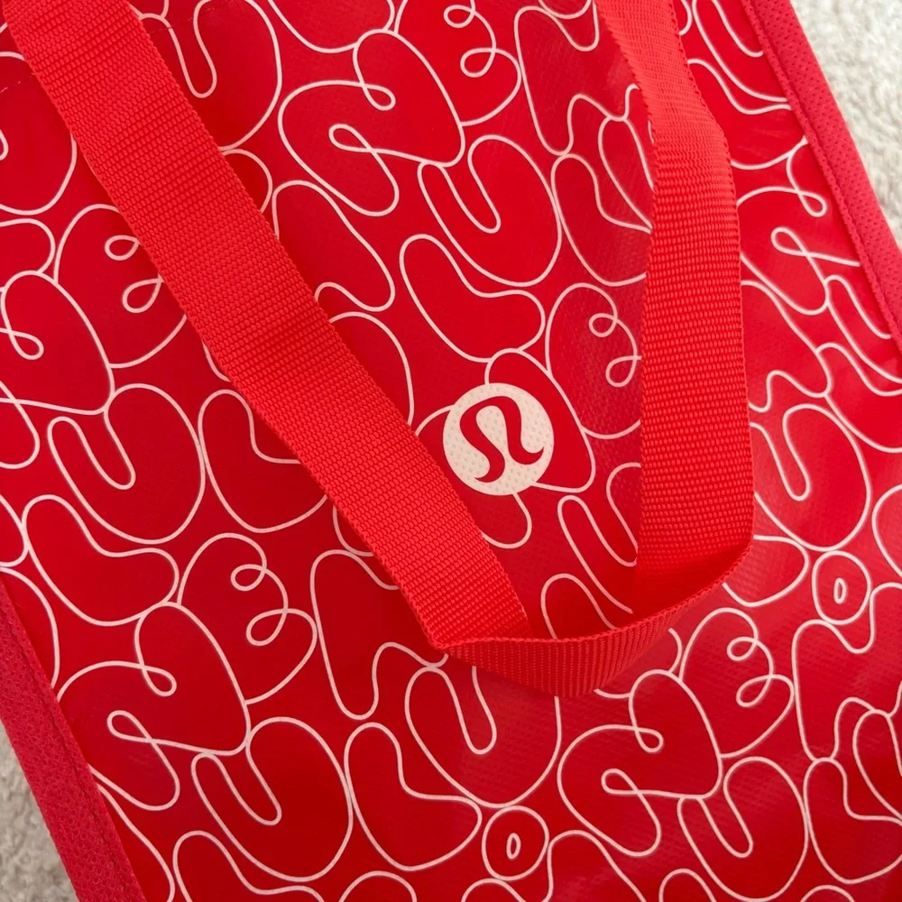 lululemon athletica Graphic Red Small Tote